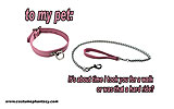 bdsm, pet, slave, leash, pet, e-card